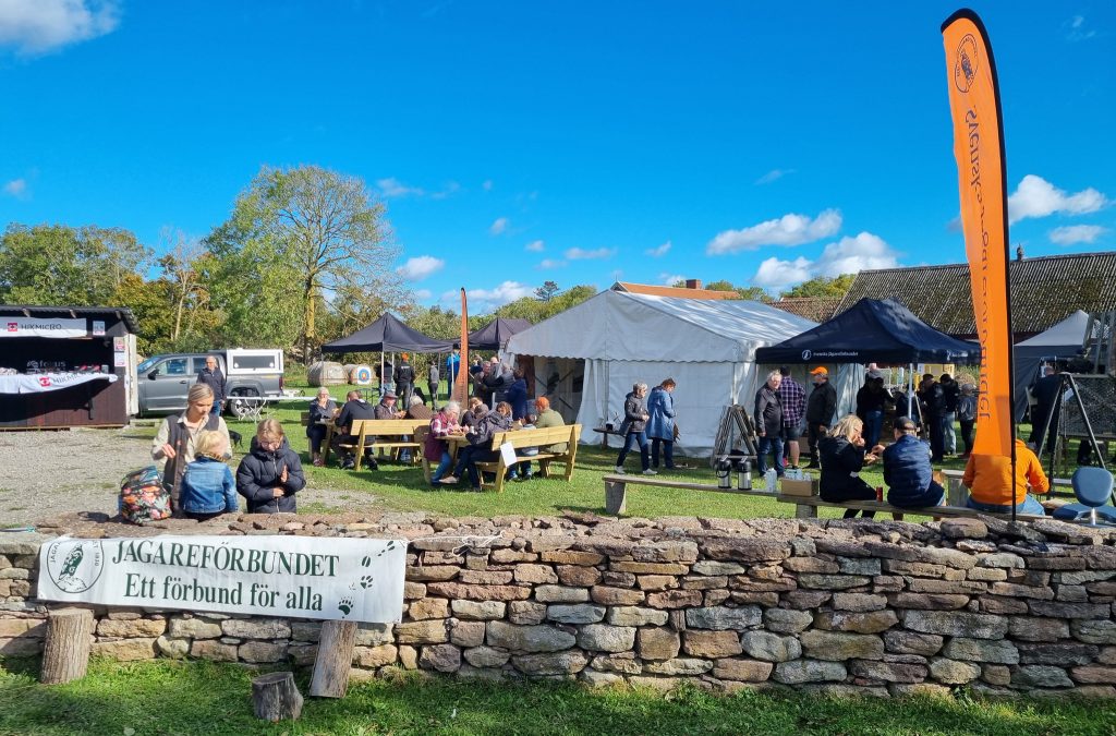 Full fart på Jägareförbundets skördefest