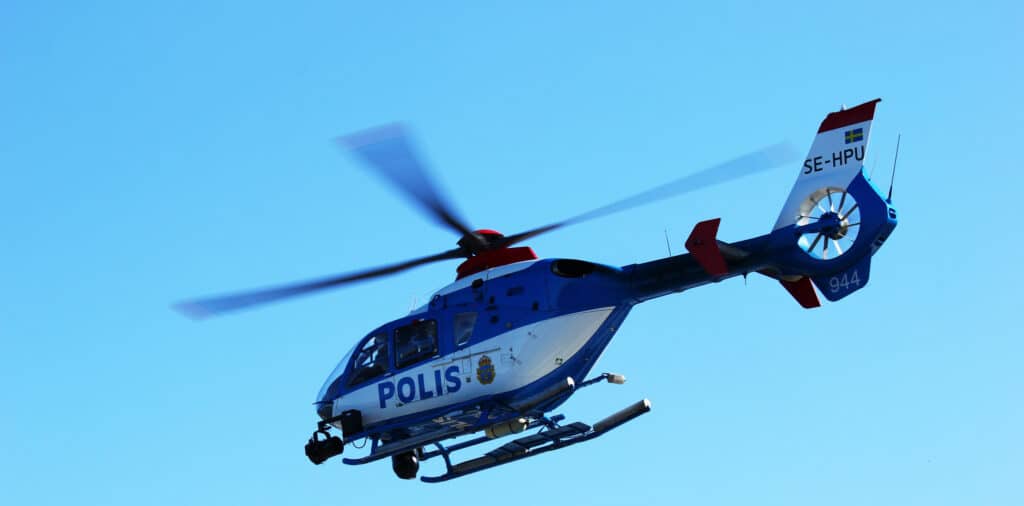 Polis ryckte ut med helikopter – två misstänks för brott under älgjakt