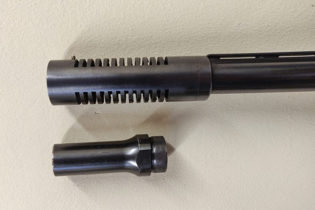 Vapenfrågan: Kan jag skjuta stålhagel i halvautomat med Cutts-kompensator?
