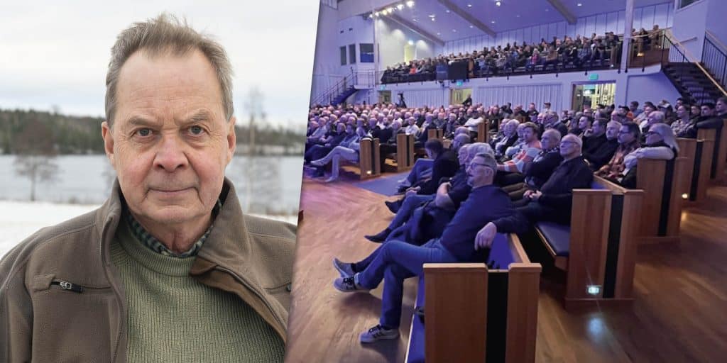 Fullsatt när Hedin föreläste – gräver i bakgrunden till rättsprocessen