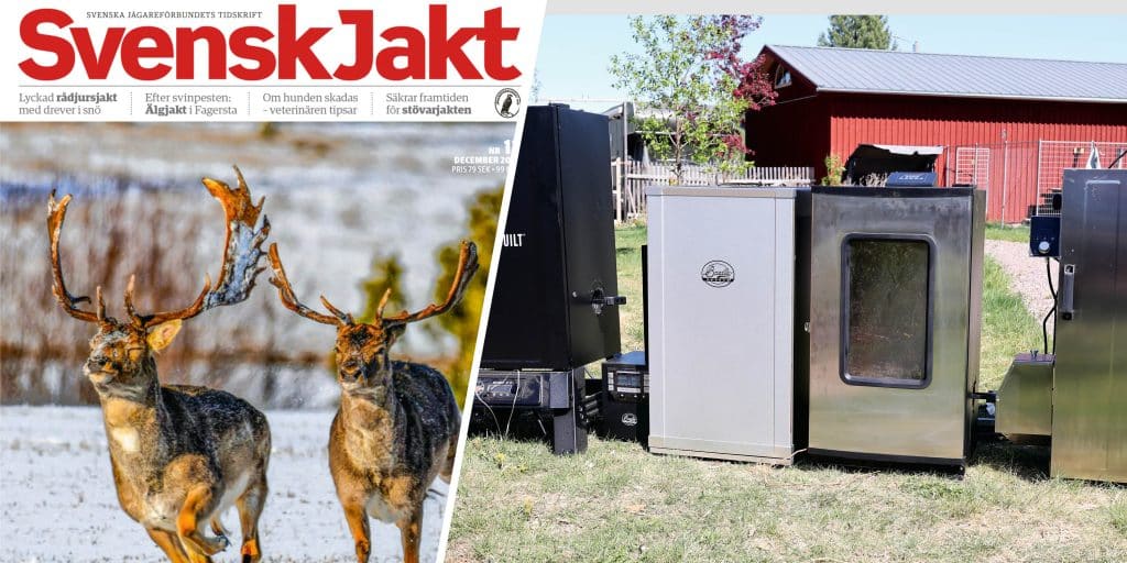 Nytt nummer av Svensk Jakt: Test av elektriska rökar