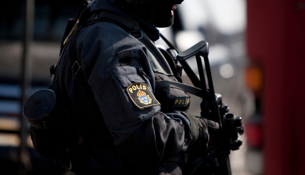 Många vådaskott från polisers vapen