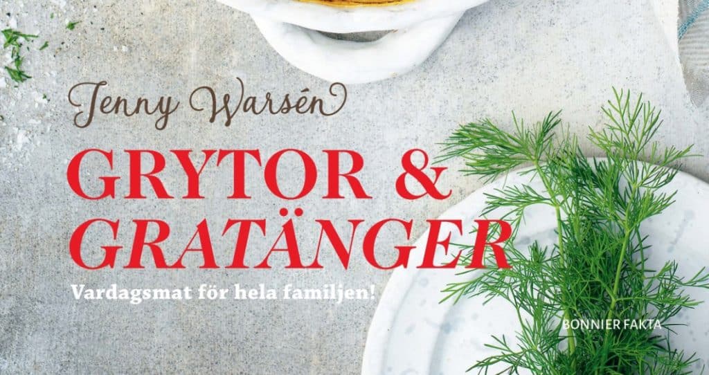 Grytor & gratänger: Mat för många i ny kokbok