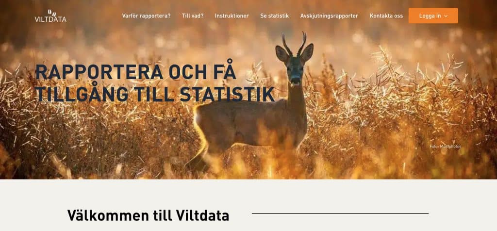 Uppgraderad version av Viltdata lanserad