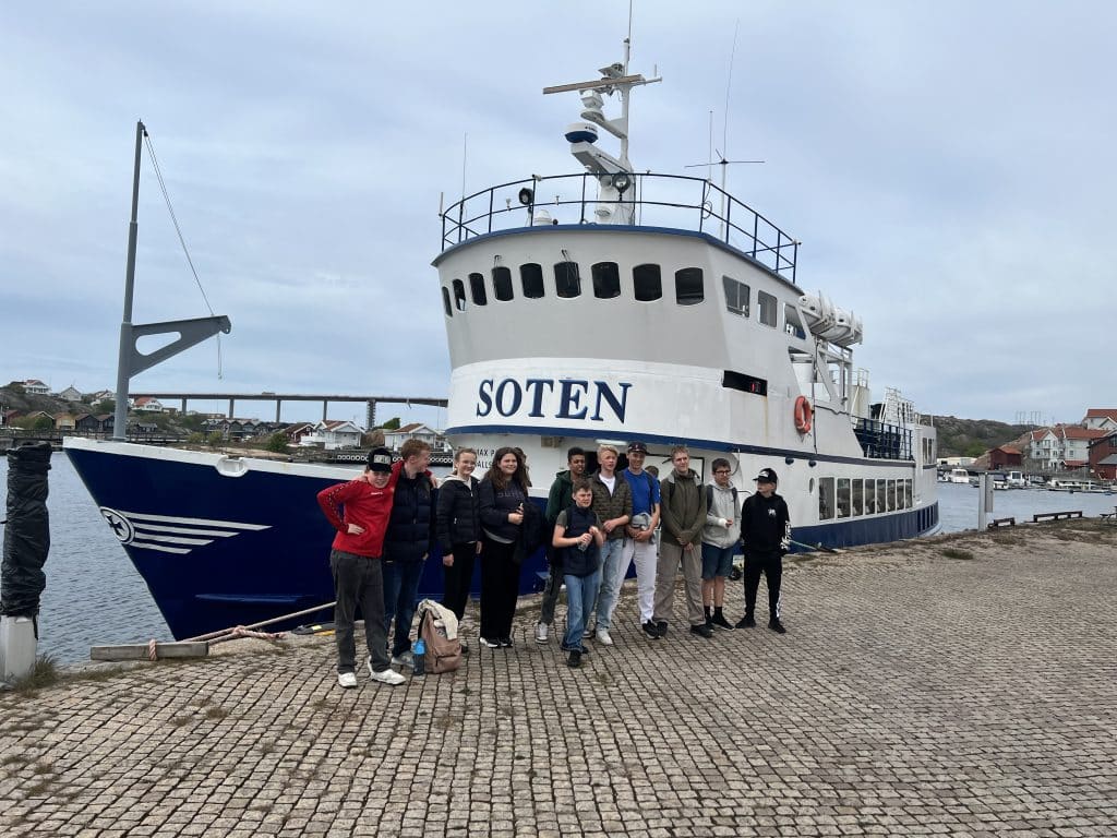 En skoldag till sjöss