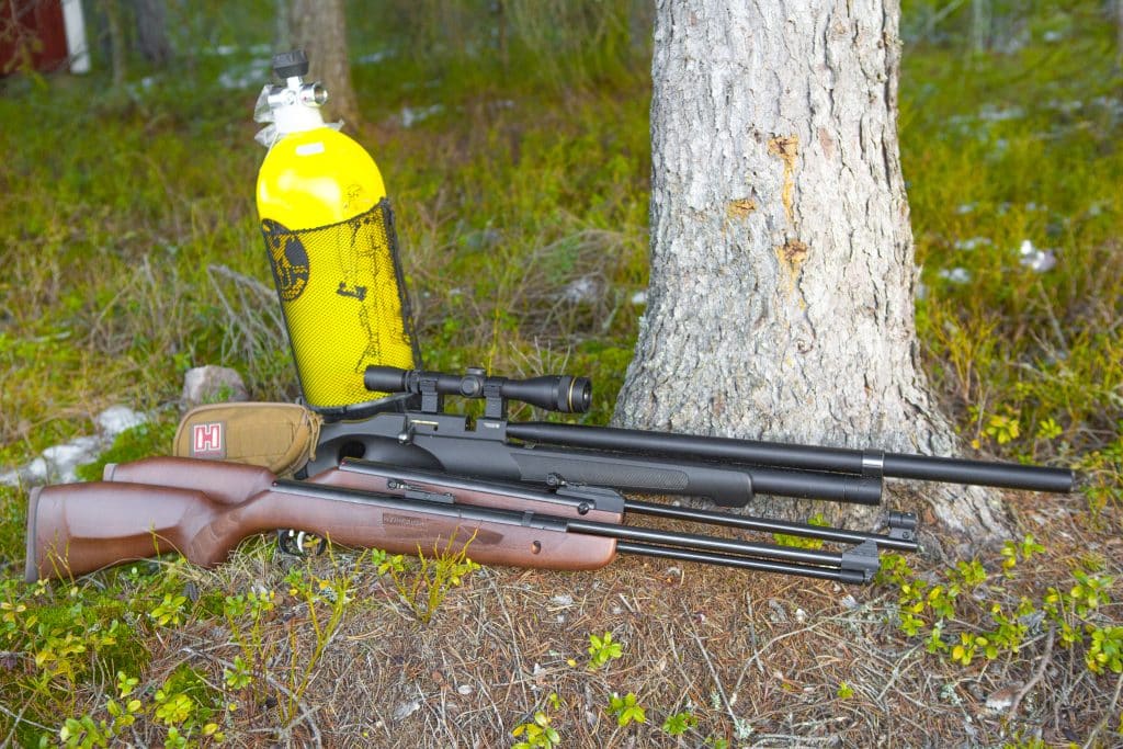 Luftgevärsduellen: Fjäder vs tryckluft